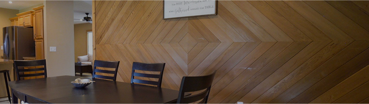 Pathway to the beach with blue umbrellas and ocean view